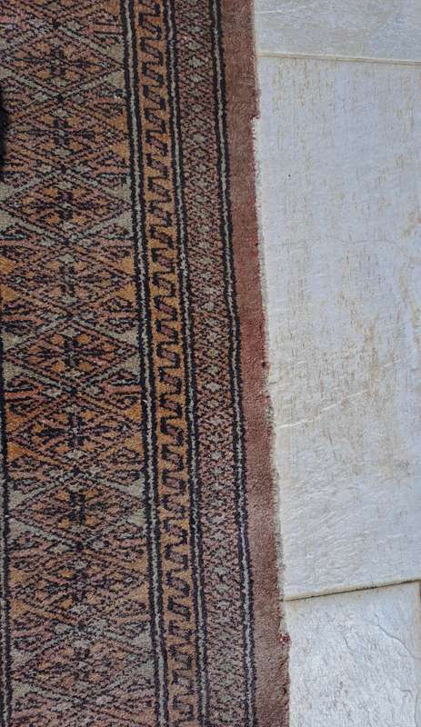 MASSIVE HAND-KNOTTED PERSIAN BOKHARA SIGNED CARPET *2870mm by 1810mm* *FINE WEAVE*
