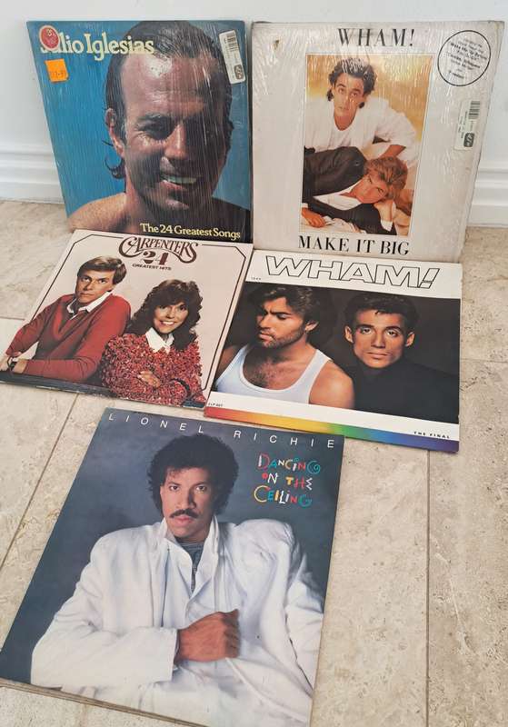 80s COLLECTION OF RECORDS *FAMOUS AND COLLECTABLE ARTISTS*