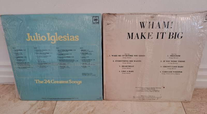 80s COLLECTION OF RECORDS *FAMOUS AND COLLECTABLE ARTISTS*