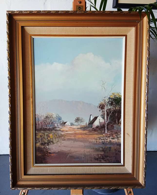 BEAUTIFUL OIL PAINTING ON CANVAS BY *JACOBI DAVIS*