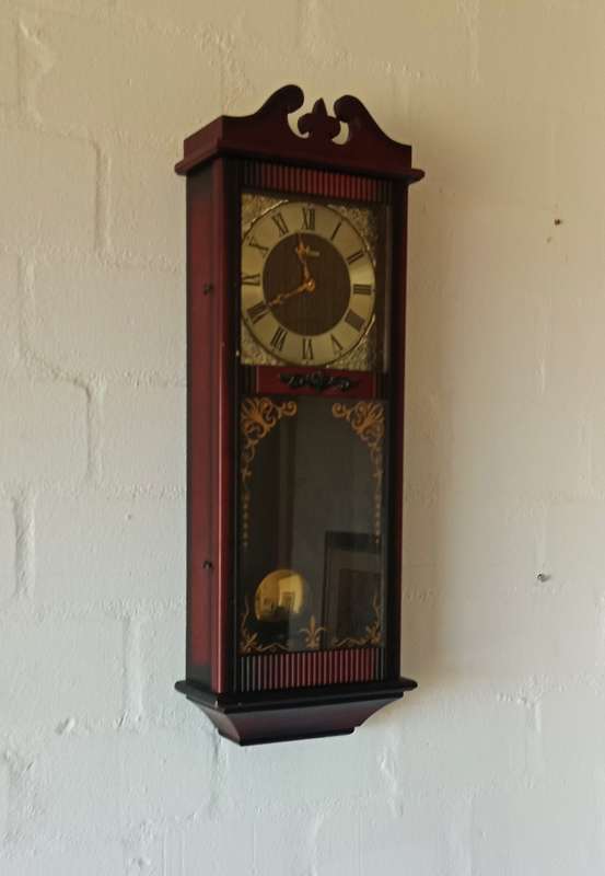 GORGEOUS RHYTHM 30 WALL CLOCK WITH PENDULUM