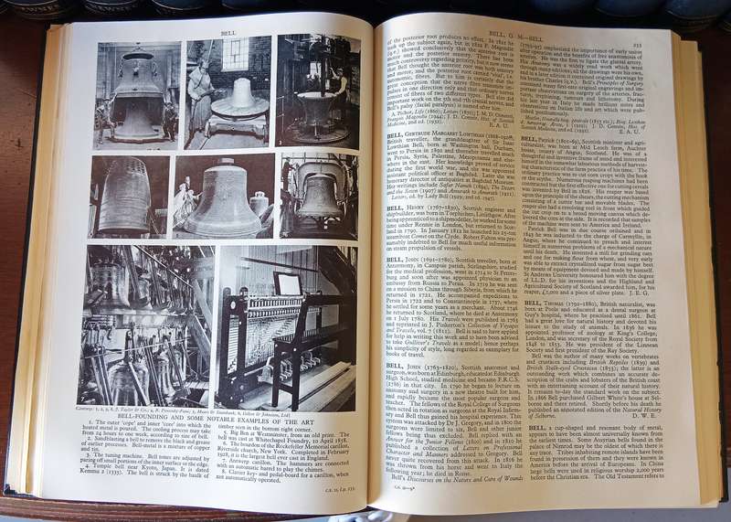VINTAGE COLLECTION OF CHAMBERS ENCYCLOPAEDIA VOLUME 1-15 Circa 1950