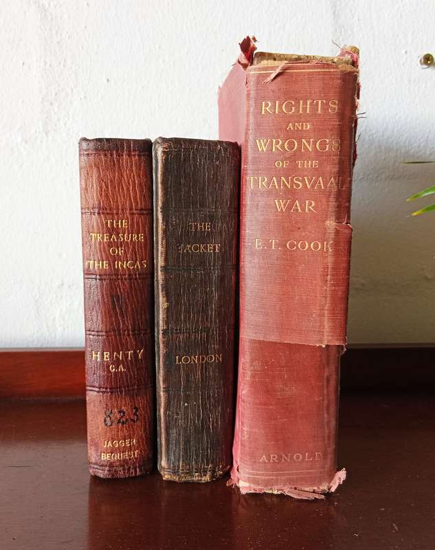 COLLECTION OF ANTIQUE BOOKS   Circa(1901)