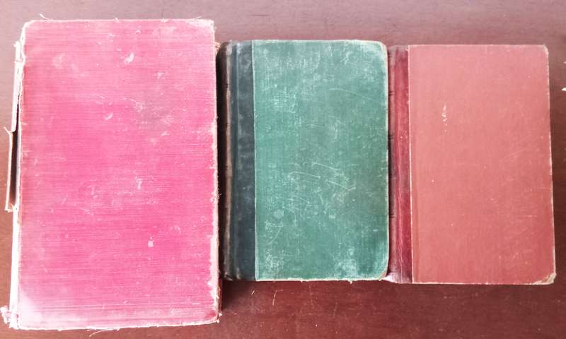 COLLECTION OF ANTIQUE BOOKS   Circa(1901)