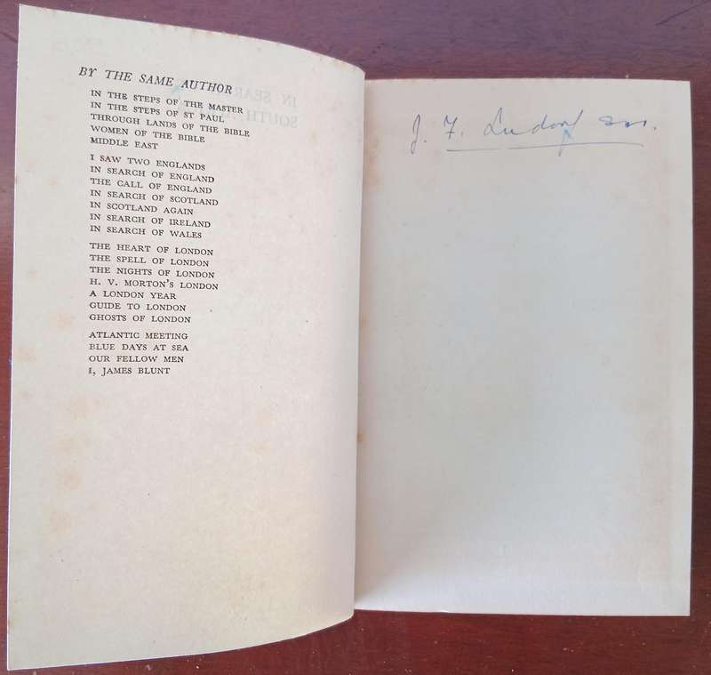 VINTAGE BOOK, IN SEARCH OF SOUTH AFRICA Circa 1949
