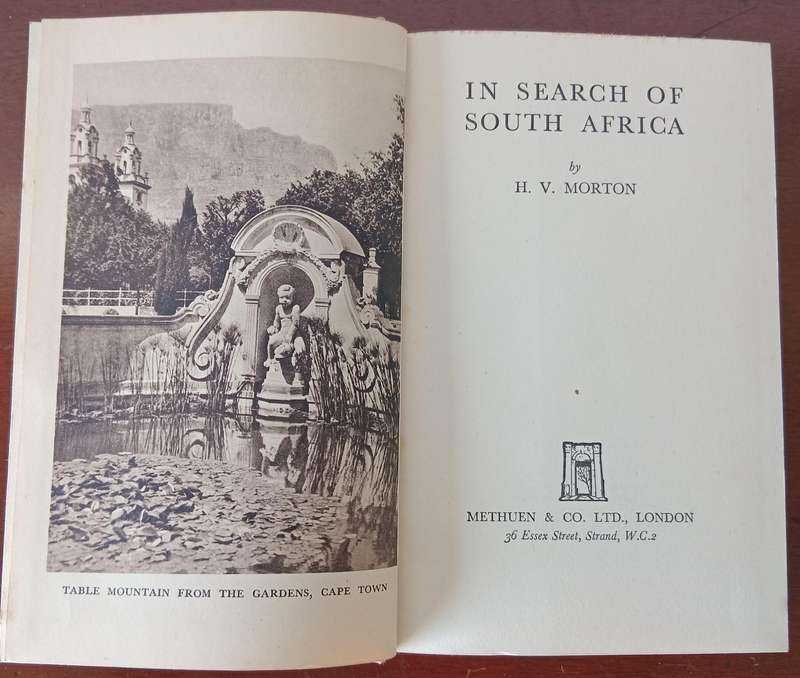 VINTAGE BOOK, IN SEARCH OF SOUTH AFRICA Circa 1949