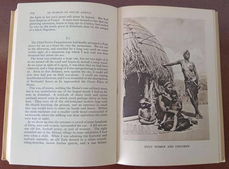 VINTAGE BOOK, IN SEARCH OF SOUTH AFRICA Circa 1949