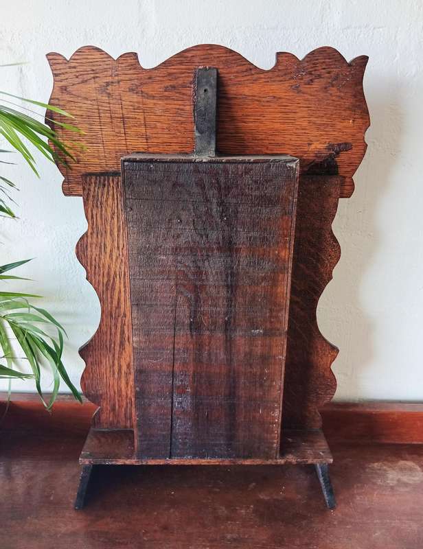 STUNNING ANTIQUE NEW HAVEN MERCHANT OAK MANTEL CLOCK *HIGHLY COLLECTABLE*