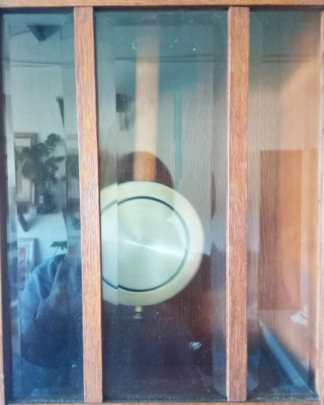 STUNNING VINTAGE MECHANICAL WALL CLOCK *FULLY WORKING*