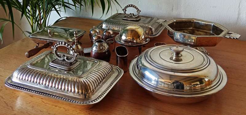 STUNNING VINTAGE COLLECTION OF SILVER PLATED WARE