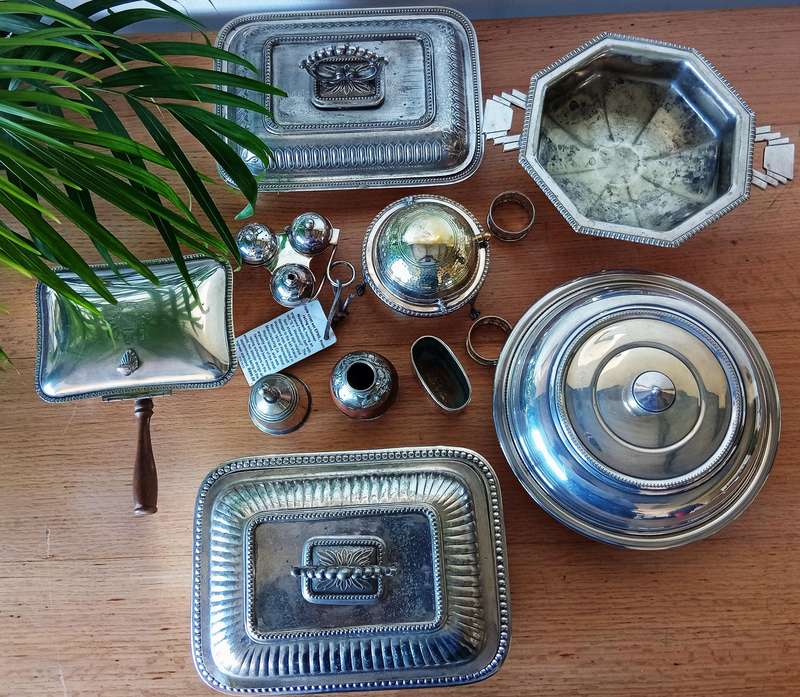 STUNNING VINTAGE COLLECTION OF SILVER PLATED WARE