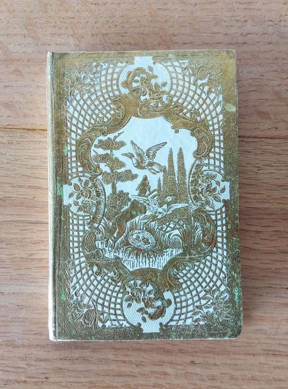 GORGEOUS ANTIQUE FRENCH BOOK, LAPORTE DE LA CAVE CIRCA 1850 *HIGHLY COLLECTABLE*