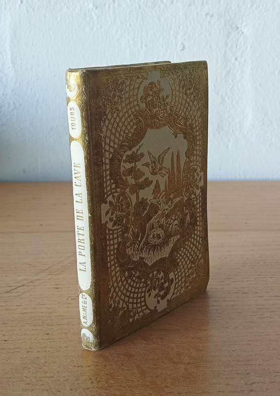 GORGEOUS ANTIQUE FRENCH BOOK, LAPORTE DE LA CAVE CIRCA 1850 *HIGHLY COLLECTABLE*
