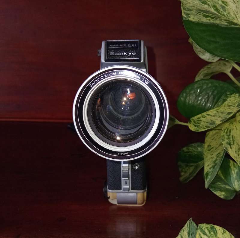VINTAGE SANKYO ZOOM SUPER CM 600 HOME VIDEO CAMERA Circa 1969