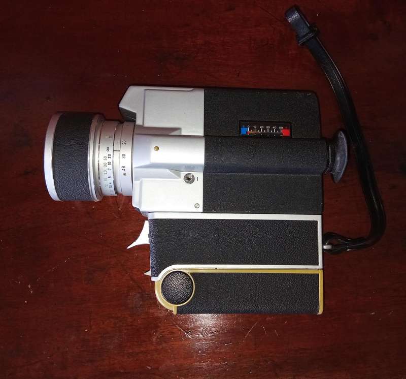 VINTAGE SANKYO ZOOM SUPER CM 600 HOME VIDEO CAMERA Circa 1969