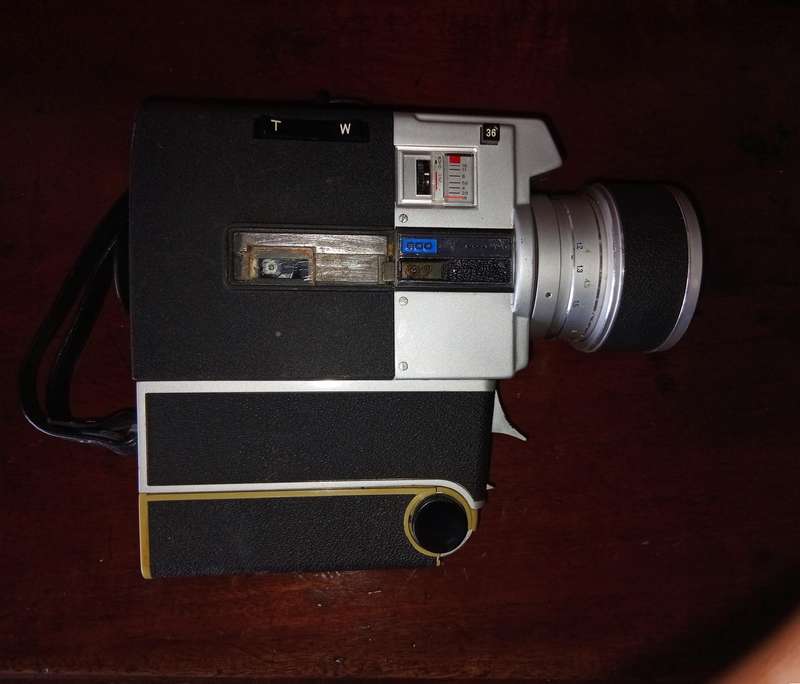 VINTAGE SANKYO ZOOM SUPER CM 600 HOME VIDEO CAMERA Circa 1969