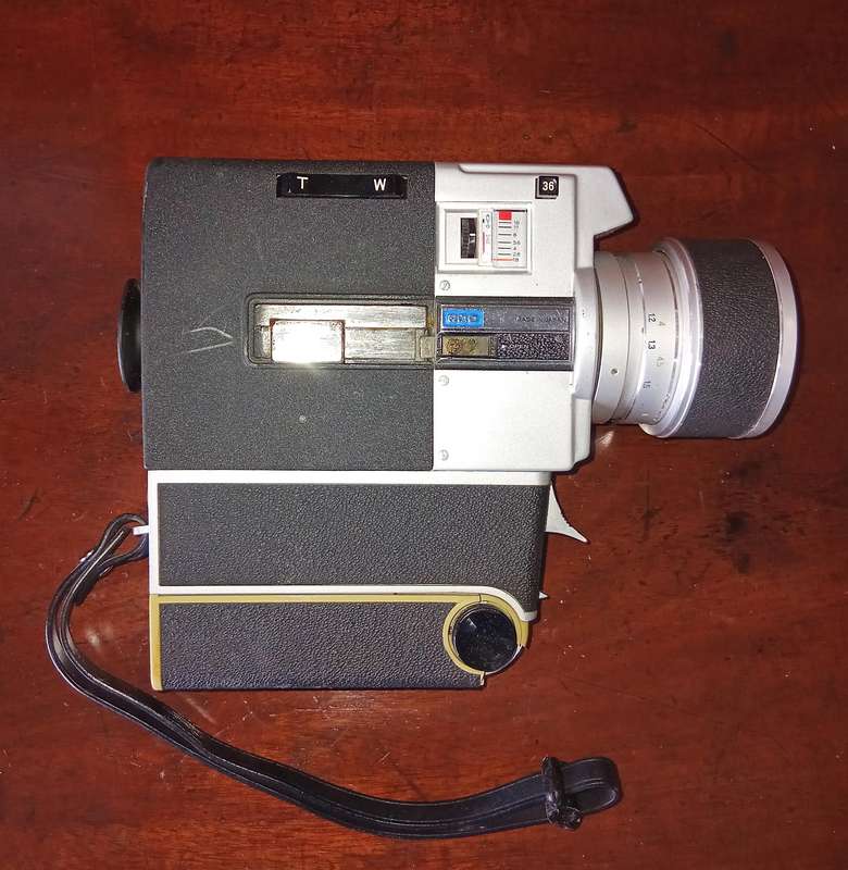VINTAGE SANKYO ZOOM SUPER CM 600 HOME VIDEO CAMERA Circa 1969