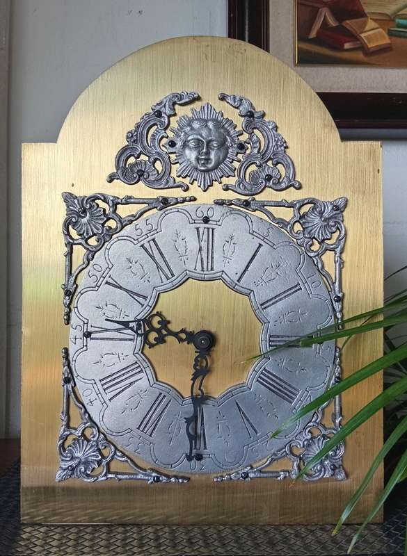 VINTAGE DISMANTLED BRASS CLOCK