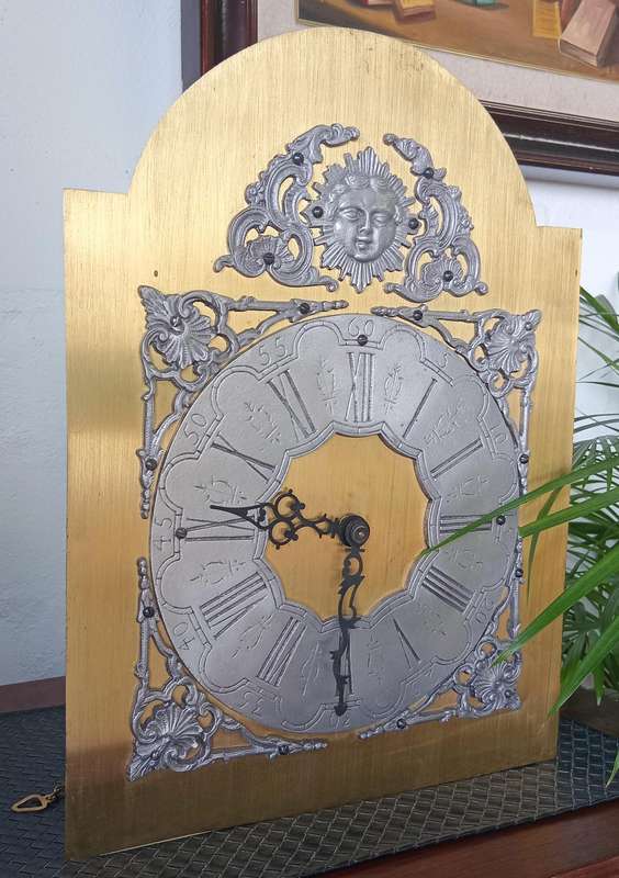 VINTAGE DISMANTLED BRASS CLOCK
