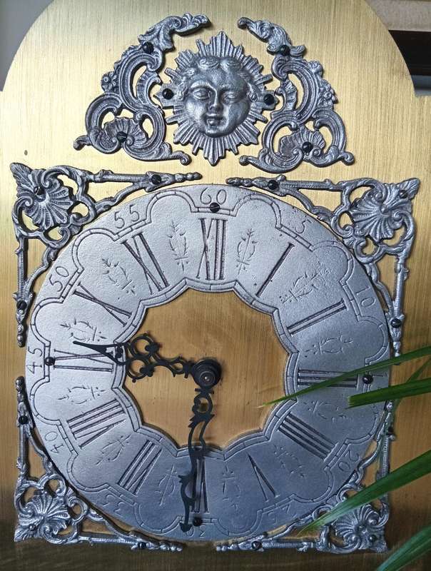 VINTAGE DISMANTLED BRASS CLOCK