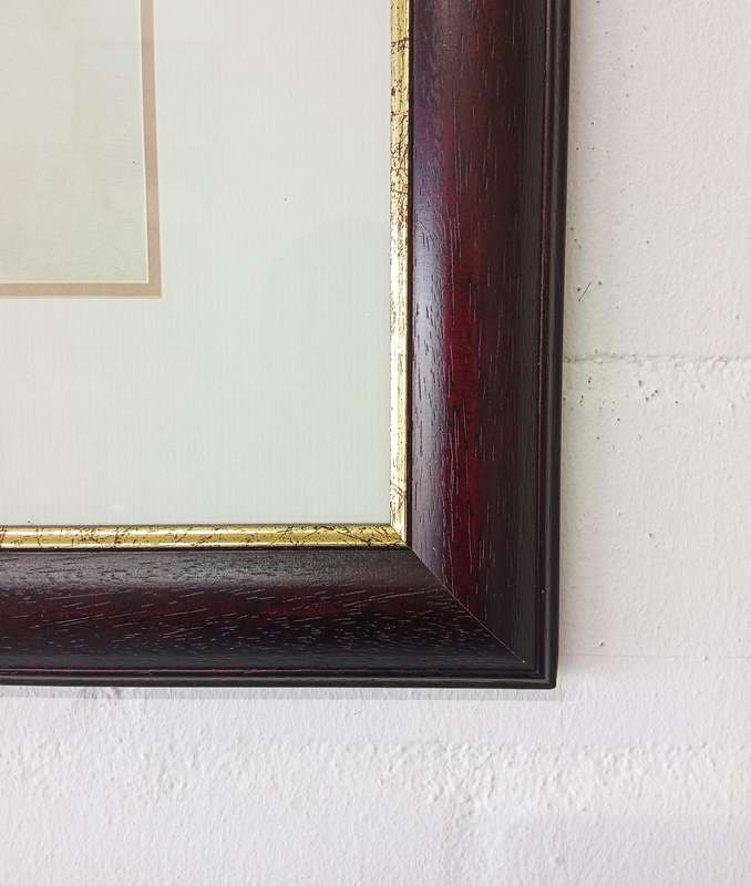 LIMITED EDITION PRINT OF AUGUSTE RODINS ANTIQUE SCULPTURE, THE KISS