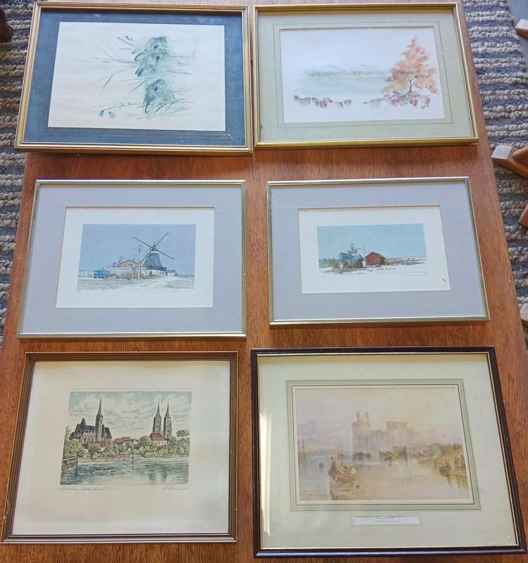 BEAUTIFUL COLLECTION OF VARIOUS FRAMED PRINTS AND ARTWORK *HIGHLY COLLECTABLE*