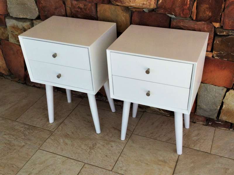 White Retro Table