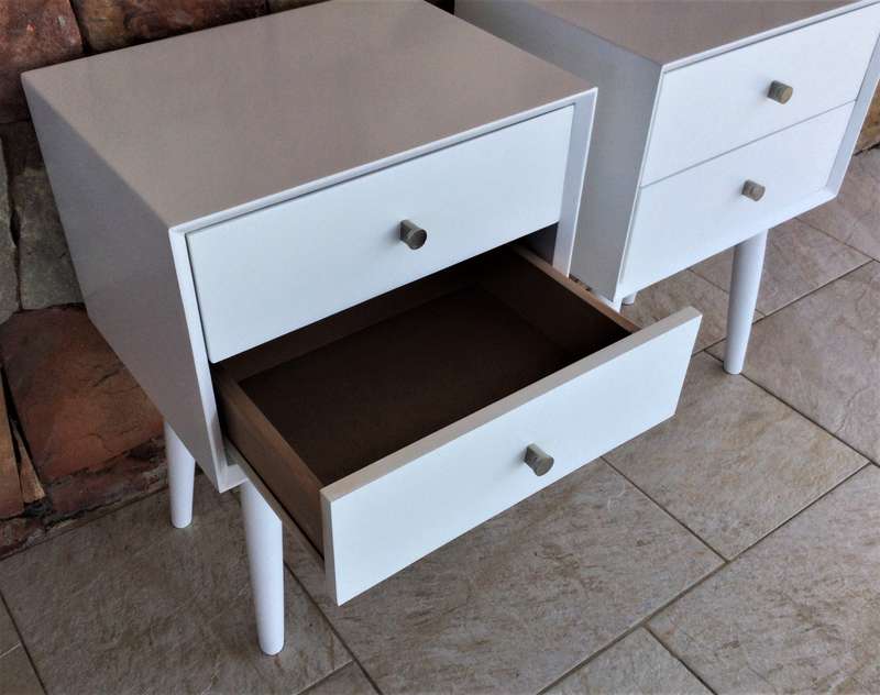 White Retro Table