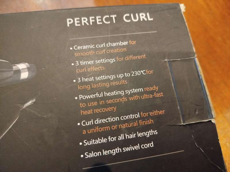 BabyBliss Pro Prefect Curl - Hair Curler - New, Packaging Worn