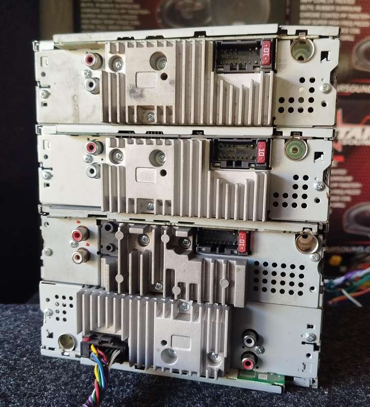 *One Bid for All 4* Pioneer Single Din Head Units - Faulty - For Parts/Spares