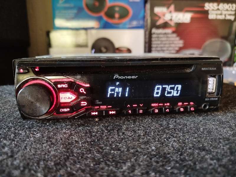 Pioneer Single Din Car Media Player with USB/AUX (DEH-X1850UB) - CD Not Working