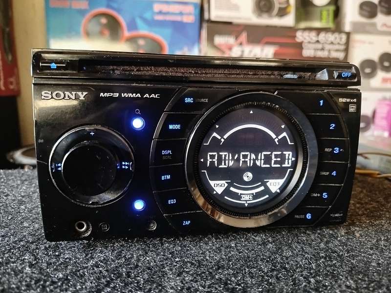 Sony Double Din Car Media Player with AUX (WX-GT78UI) - CD Not Working