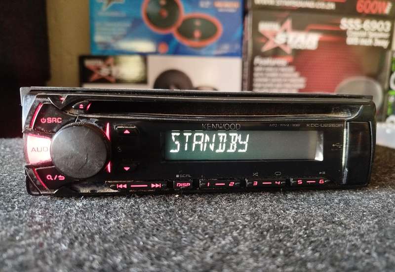 Kenwood Single Din Car Media Player with USB/AUX (KDC-U2263R) - CD Not Working