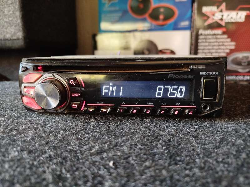 Pioneer Single Din Car Media Player with USB/AUX (DXT-X1669UB) - CD Not Working