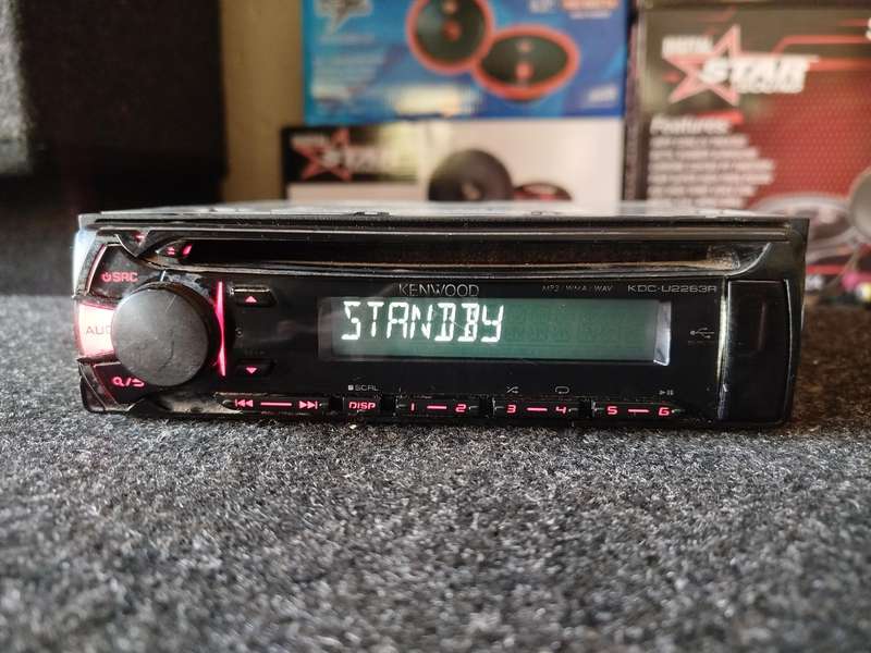 Kenwood Single Din Car Media Player with USB/AUX (KDC-U2263R) - CD Not Working