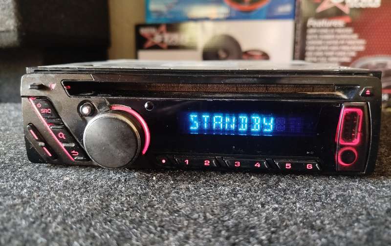Kenwood Single Din Car Media Player with USB/AUX (KDC-3054URM)