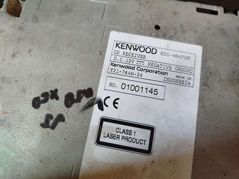 Kenwood Single Din Car Media Player with USB/AUX (KDC-4047URM) - CD Not Working