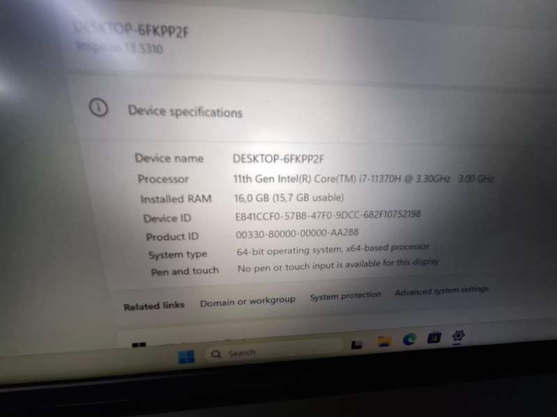 Dell Inspiron 13 5310, 13.3 inch QHD (Quad High Definition) Laptop - Thin and Light Intel Core i7