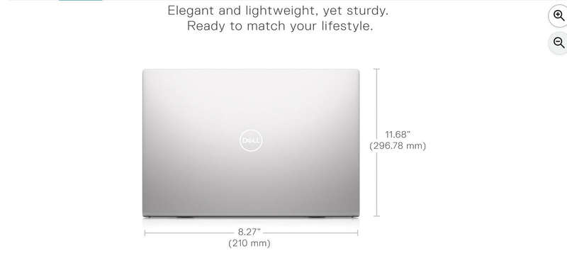 Dell Inspiron 13 5310, 13.3 inch QHD (Quad High Definition) Laptop - Thin and Light Intel Core i7