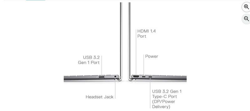 Dell Inspiron 13 5310, 13.3 inch QHD (Quad High Definition) Laptop - Thin and Light Intel Core i7
