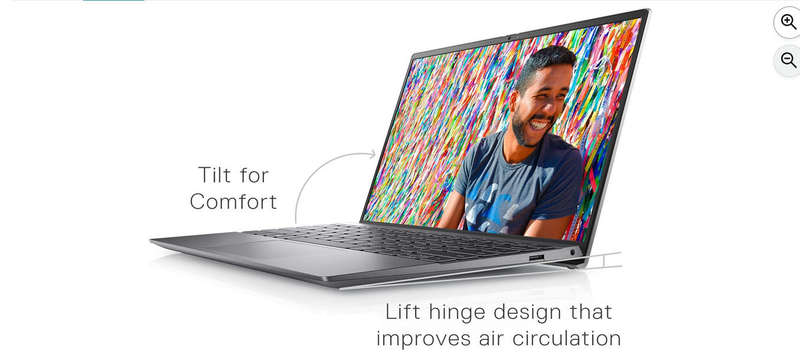 Dell Inspiron 13 5310, 13.3 inch QHD (Quad High Definition) Laptop - Thin and Light Intel Core i7