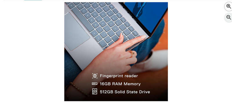 Dell Inspiron 13 5310, 13.3 inch QHD (Quad High Definition) Laptop - Thin and Light Intel Core i7