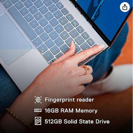 Dell Inspiron 13 5310, 13.3 inch QHD (Quad High Definition) Laptop - Thin and Light Intel Core i7