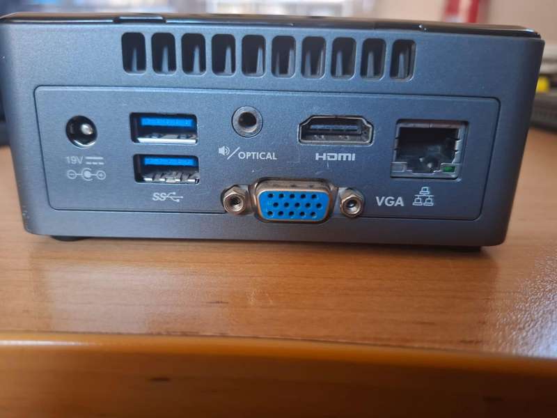 Intel NUC Mini-PC Celeron CPU J3455 @ 1.50Ghz