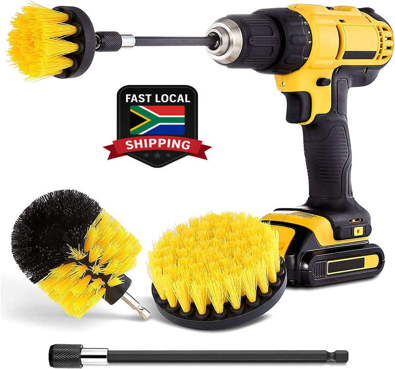 Drill Brush Set 3 Piece (Drill Not Included)
