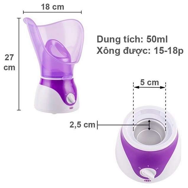 Deep Cleanng Facial Steamer PH-718