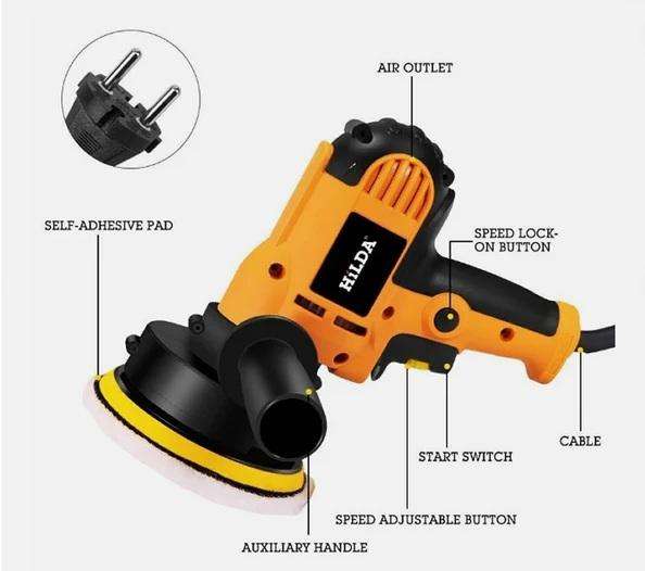 Electric Adjustable Speed Car Polisher Machine