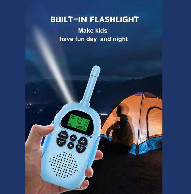 Mini Wireless Walkie Talkies for Kids Rechargeable