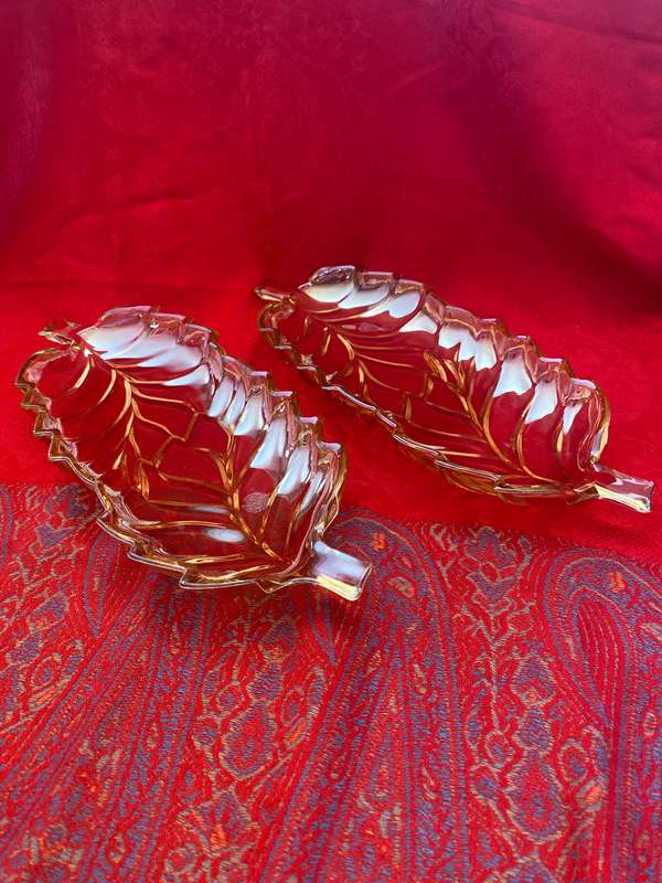 Carnival Glass Plates
