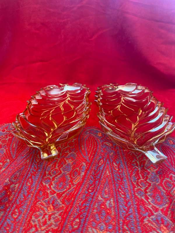 Carnival Glass Plates